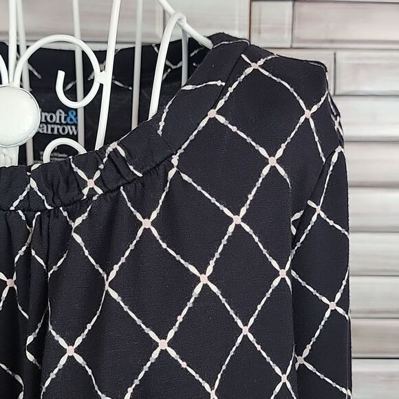 Croft and Barrow tunic style blouse Size M - Picture 4 of 11